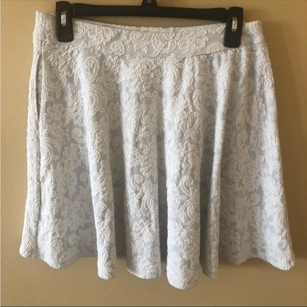 Flowered Pattern Skirt